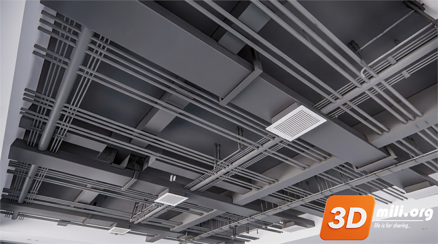 Ceiling Decoration Skp Files
